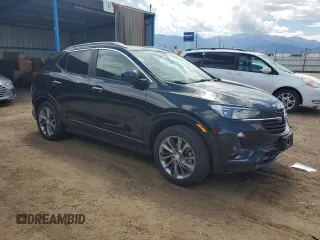 2023 Buick Encore GX Select with VIN KL4MMESLXPB115725, listed as a Copart auction lot 61855335 with 28,954 mi miles and Salvage title. Bid and sale history available at DreamBid. Image 4.