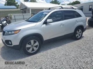 2013 Kia Sorento EX with VIN 5XYKU4A26DG398478, listed as a Copart auction lot 60132535 with 148,080 mi miles and Salvage title. Bid and sale history available at DreamBid. Image 1.