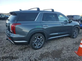 2024 Hyundai Palisade SEL with VIN KM8R4DGE8RU734715, listed as a Copart auction lot 88109705 with 9,728 mi miles and Salvage Title. Bid and sale history available at carsss.com. Image 3.