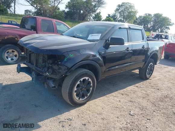 2021 Ford Ranger XL with VIN 1FTER4EHXMLE03621, listed as a IAAI auction lot 39850362 with 71,525 mi miles. Bid and sale history available at carsss.com. Image 18.