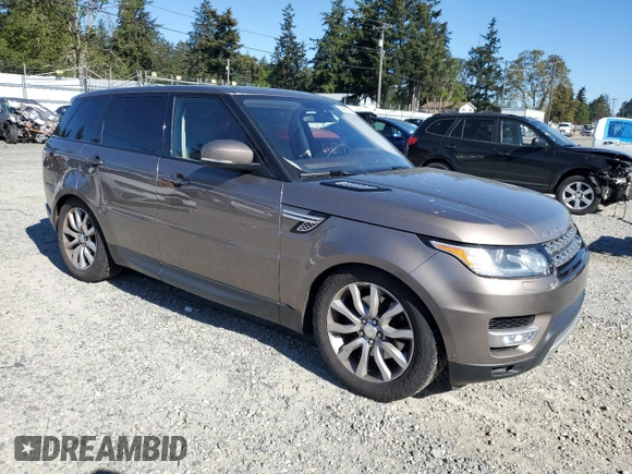 2016 Land Rover Range Rover Sport HSE with VIN SALWR2VF1GA559210, listed as a Copart auction lot 55661795 with 78,227 mi miles and Clean Title. Bid and sale history available at DreamBid. Image 4.