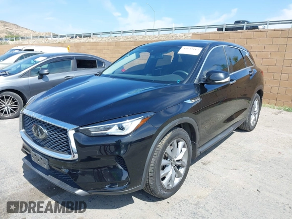 2022 Infiniti QX50 Pure z VIN 3PCAJ5AA4NF107602, wystawiony jako IAAI lot #42147112 z przebiegiem 60 872 mil mil oraz . Historia ofert i sprzedaży dostępna na DreamBid. Obrazek 2.