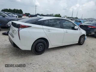 2016 Toyota Prius Four with VIN JTDKARFU7G3005807, listed as a Copart auction lot 54584295 with 67,130 mi miles and Salvage Title. Bid and sale history available at DreamBid. Image 3.
