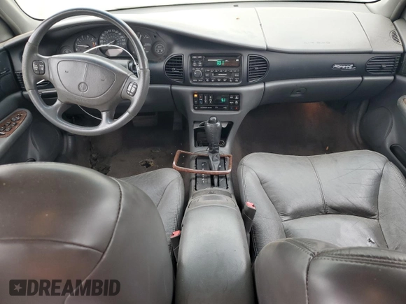 2001 Buick Regal LS with VIN 2G4WB55K811298195, listed as a Copart auction lot 76395074 with 0 mi miles and Salvage Title. Bid and sale history available at carsss.com. Image 8.