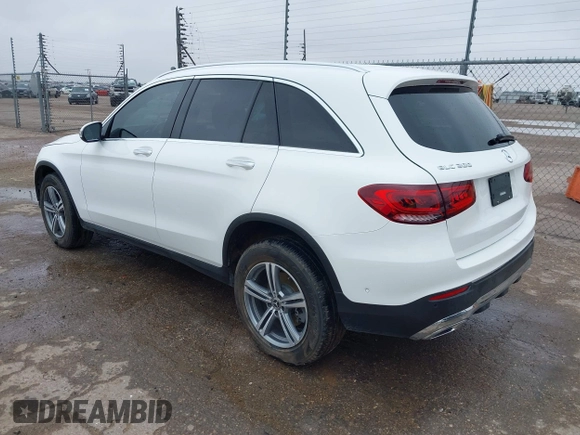 2022 Mercedes-Benz GLC 300 z VIN W1N0G8DB4NV394935, wystawiony jako IAAI lot #42184174 z przebiegiem 39 475 mil mil oraz . Historia ofert i sprzedaży dostępna na DreamBid. Obrazek 3.