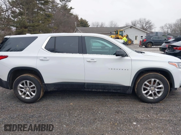 2020 Chevrolet Traverse LS with VIN 1GNEVFKW5LJ182313, listed as a IAAI auction lot 41557541 with 103,225 mi miles. Bid and sale history available at carsss.com. Image 14.