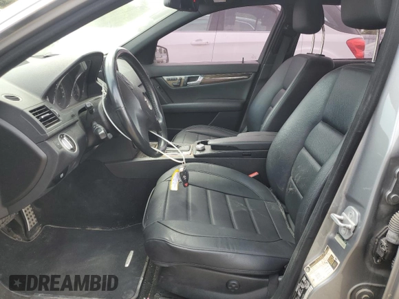 2011 Mercedes-Benz C 350 with VIN WDDGF8HB7BA522936, listed as a Copart auction lot 63910225 with 178,097 mi miles and Clean title. Bid and sale history available at DreamBid. Image 7.