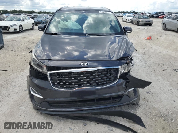 2019 Kia Sedona EX with VIN KNDMB5C13K6510839, listed as a Copart auction lot 71159274 with 31,565 mi miles and Non Repairable. Bid and sale history available at carsss.com. Image 5.