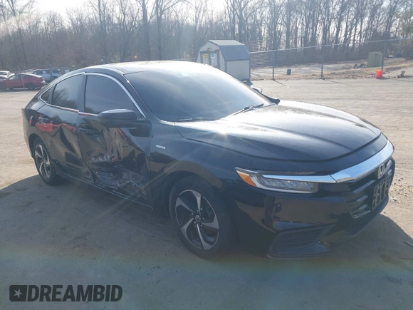 2022 Honda Insight EX with VIN 19XZE4F51NE013969, listed as a IAAI auction lot 41763418 with 90,385 mi miles and . Bid and sale history available at carsss.com. Image 1.