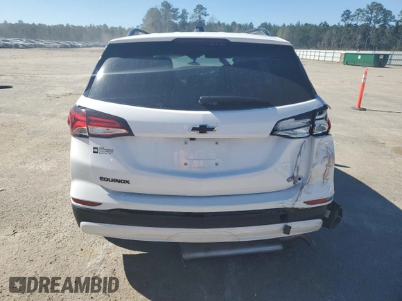2024 Chevrolet Equinox RS with VIN 3GNAXMEG0RL101656, listed as a Copart auction lot 49291795 with Not provided miles and Salvage title. Bid and sale history available at DreamBid. Image 6.