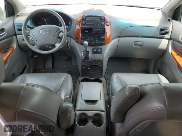 2008 Toyota Sienna XLE with VIN 5TDZK22C48S167135, listed as a Copart auction lot 59515575 with 251,580 mi miles and Salvage title. Bid and sale history available at DreamBid. Image 8.