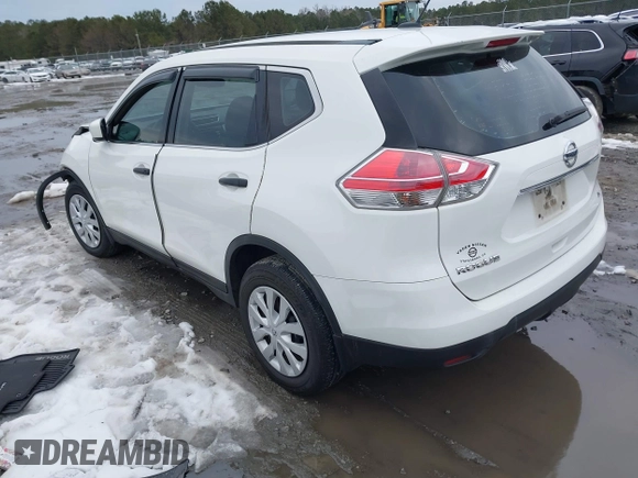2016 Nissan Rogue S with VIN JN8AT2MT2GW014795, listed as a IAAI auction lot 41393853 with 116,990 mi miles and . Bid and sale history available at DreamBid. Image 3.