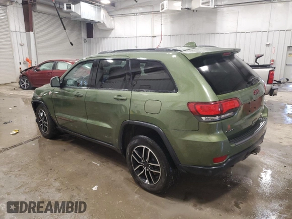 2019 Jeep Grand Cherokee Trailhawk with VIN 1C4RJFLG5KC810600, listed as a Copart auction lot 43541915 with 82,165 mi miles and Salvage title. Bid and sale history available at DreamBid. Image 2.