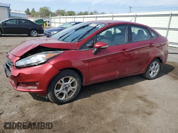 2014 Ford Fiesta SE with VIN 3FADP4BJ9EM150872, listed as a Copart auction lot 54540395 with 80,042 mi miles and Salvage Title. Bid and sale history available at carsss.com. Image 1.