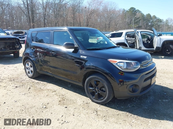 2018 Kia Soul with VIN KNDJN2A27J7505284, listed as a IAAI auction lot 41686793 with 104,821 mi miles and . Bid and sale history available at DreamBid. Image 1.