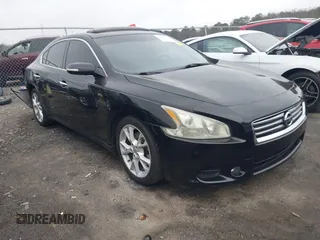 2012 Nissan Maxima 3.5 SV w/Sport Pkg with VIN 1N4AA5AP3CC830216, listed as a IAAI auction lot 41458598 with 188,239 mi miles. Bid and sale history available at carsss.com. Image 1.
