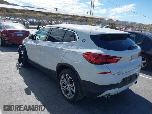 2020 BMW X2 sDrive28i with VIN WBXYH9C01L5P01913, listed as a IAAI auction lot 41591563 with 65,271 mi miles. Bid and sale history available at carsss.com. Image 3.