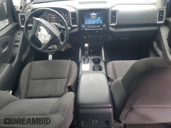 2023 Nissan Frontier SV with VIN 1N6ED1EJXPN606627, listed as a Copart auction lot 51994595 with 39,021 mi miles and Salvage title. Bid and sale history available at DreamBid. Image 8.