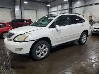 2007 Lexus RX 350 with VIN 2T2HK31U87C046106, listed as a Copart auction lot 57669975 with 266,390 mi miles and Salvage title. Bid and sale history available at DreamBid. Image 1.