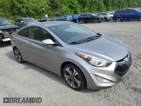 2014 Hyundai Elantra z VIN KMHDH6AH8EU026374, wystawiony jako Copart lot #56254775 z przebiegiem 162 507 mil mil oraz Tytuł czysty. Historia ofert i sprzedaży dostępna na DreamBid. Obrazek 4.