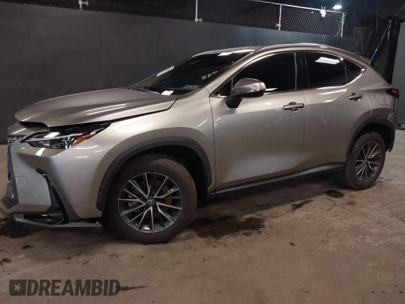 2024 Lexus NX 350h Premium with VIN 2T2GKCEZ3RC016337, listed as a IAAI auction lot 41922869 with 23,022 mi miles and . Bid and sale history available at DreamBid. Image 2.