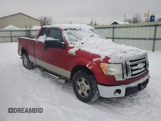 2009 Ford F-150 STX with VIN 1FTRX12819KB45223, listed as a Copart auction lot 44083945 with 216,854 mi miles and Clean Title. Bid and sale history available at carsss.com. Image 4.