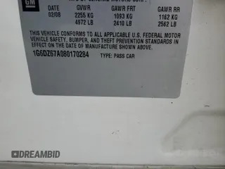 2008 Cadillac STS RWD z VIN 1G6DZ67A080170284, wystawiony jako Copart lot #78789724 z przebiegiem 185 571 mil mil oraz Szkoda całkowita • Salvage title. Historia ofert i sprzedaży dostępna na DreamBid. Obrazek 14.
