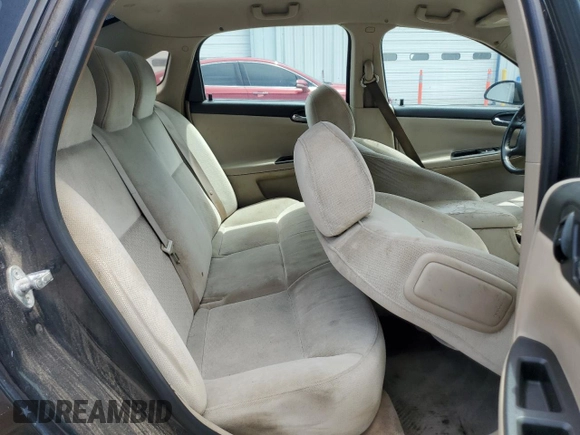 2011 Chevrolet Impala LT Fleet with VIN 2G1WG5EK6B1125372, listed as a Copart auction lot 59696015 with 160,257 mi miles and Salvage title. Bid and sale history available at DreamBid. Image 10.