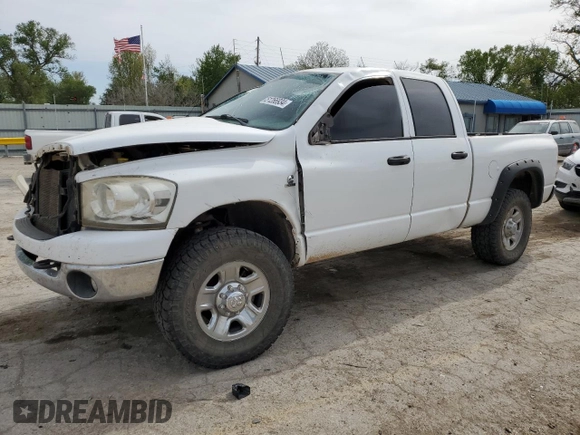 2009 Dodge Ram 2500 SLT with VIN 3D7KS28L19G520137, listed as a Copart auction lot 51266934 with 212,807 mi miles and Salvage Title. Bid and sale history available at carsss.com. Image 1.