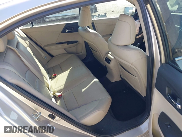 2014 Honda Accord EX-L with VIN 1HGCR6F59EA004379, listed as a IAAI auction lot 41753888 with 98,654 mi miles and . Bid and sale history available at DreamBid. Image 8.
