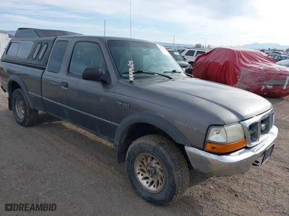 1999 Ford Ranger XLT with VIN 1FTZR15X2XTA82007, listed as a IAAI auction lot 41746346 with 229,182 mi miles. Bid and sale history available at carsss.com. Image 1.