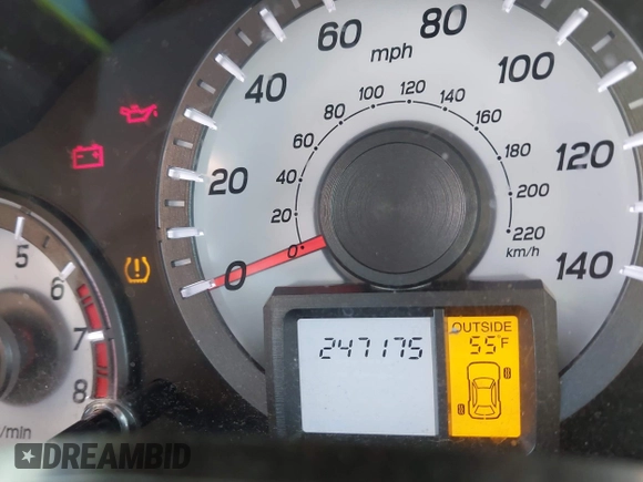 2012 Honda Pilot EX-L with VIN 5FNYF4H55CB040430, listed as a IAAI auction lot 41952800 with 247,175 mi miles and . Bid and sale history available at DreamBid. Image 16.