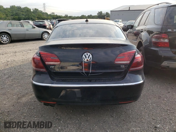 2016 Volkswagen CC Sport with VIN WVWBN7AN2GE504009, listed as a Copart auction lot 66606304 with 133,794 mi miles and Salvage Title. Bid and sale history available at carsss.com. Image 6.