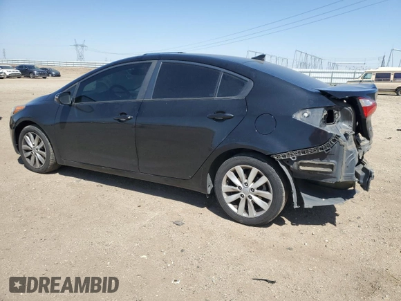 2016 Kia Forte LX with VIN KNAFX4A66G5508452, listed as a Copart auction lot 53158305 with 203,882 mi miles and Salvage Title. Bid and sale history available at carsss.com. Image 2.