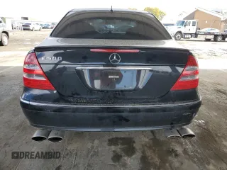 2005 Mercedes-Benz E 5.0L with VIN WDBUF70J45A761468, listed as a Copart auction lot 49500225 with 91,692 mi miles and Salvage Title. Bid and sale history available at carsss.com. Image 6.