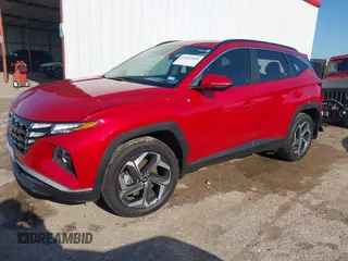 2023 Hyundai Tucson SEL with VIN 5NMJFCAE1PH248301, listed as a IAAI auction lot 41969468 with 7,459 mi miles and . Bid and sale history available at DreamBid. Image 17.