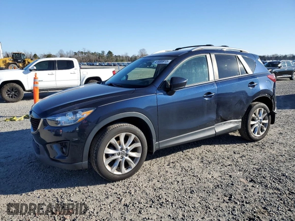 2014 Mazda CX-5 Grand Touring with VIN JM3KE4DY1E0405493, listed as a Copart auction lot 41688915 with 94,970 mi miles and Salvage Title. Bid and sale history available at carsss.com. Image 1.