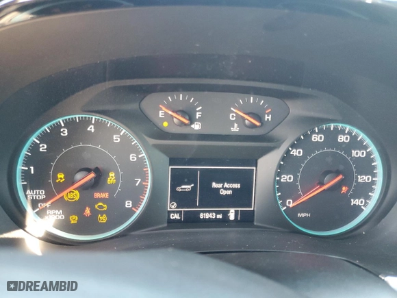 2021 Chevrolet Traverse LS with VIN 1GNERFKW9MJ228909, listed as a Copart auction lot 52132165 with 61,943 mi miles and Salvage Title. Bid and sale history available at carsss.com. Image 9.