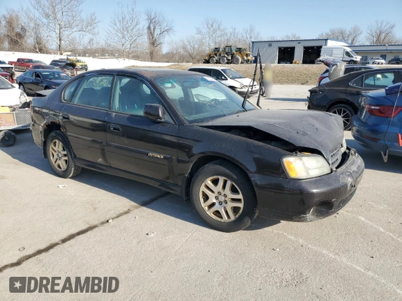 2001 Subaru Legacy Outback Limited с VIN 4S3BE686617209225, выставлен на аукционе Copart как лот 48728545 с пробегом 212 796 миль миль и Списание • Salvage title. История ставок и продаж доступна на DreamBid. Изображение 4.