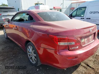 2010 Lexus IS 250 C with VIN JTHFF2C29A2512412, listed as a IAAI auction lot 42526554 with 228,082 mi miles and . Bid and sale history available at DreamBid. Image 3.