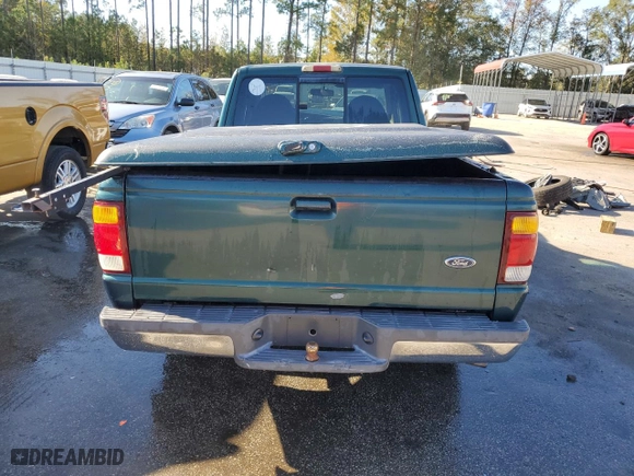 1998 Ford Ranger XL with VIN 1FTYR14U2WTA81814, listed as a Copart auction lot 80510994 with 285,797 mi miles and Salvage Title. Bid and sale history available at carsss.com. Image 6.
