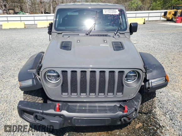 2021 Jeep Wrangler Unlimited Rubicon с VIN 1C4HJXFG0MW606057, выставлен на аукционе Copart как лот 51122355 с пробегом 30 804 миль миль и Списание • Salvage title. История ставок и продаж доступна на DreamBid. Изображение 5.