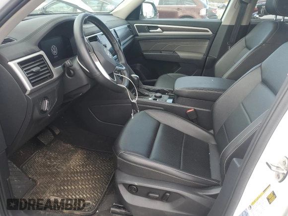 2022 Volkswagen Atlas SE with VIN 1V2HR2CAXNC501023, listed as a Copart auction lot 54332075 with 40,966 mi miles and Salvage title. Bid and sale history available at DreamBid. Image 7.