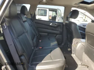2017 Nissan Pathfinder SL with VIN 5N1DR2MM1HC632351, listed as a Copart auction lot 48970295 with 75,638 mi miles and Salvage Title. Bid and sale history available at DreamBid. Image 11.