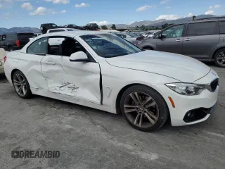 2016 BMW 4 Series 428i with VIN WBA3V7C5XG5A27315, listed as a Copart auction lot 50847495 with Not provided miles and Salvage title. Bid and sale history available at DreamBid. Image 4.