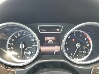 2015 Mercedes-Benz M ML 350 with VIN 4JGDA5JB9FA592587, listed as a Copart auction lot 52114055 with 73,978 mi miles and Salvage Title. Bid and sale history available at carsss.com. Image 9.