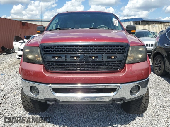 2007 Ford F-150 XLT with VIN 1FTRW14W17KD00400, listed as a Copart auction lot 65022195 with 254,841 mi miles and Clean title. Bid and sale history available at DreamBid. Image 5.