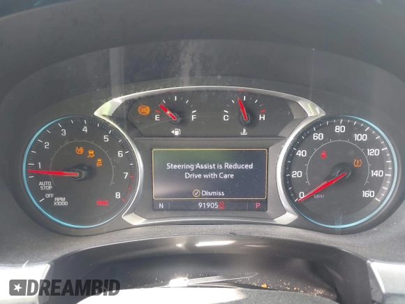 2020 Chevrolet Traverse Premier with VIN 1GNERKKW0LJ123828, listed as a IAAI auction lot 41947690 with 91,905 mi miles and . Bid and sale history available at DreamBid. Image 7.