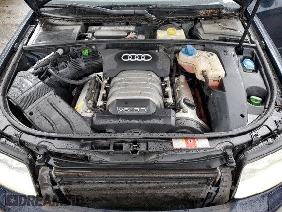 2004 Audi A4 3.0L with VIN WAULT68E44A186646, listed as a Copart auction lot 47619885 with 171,318 mi miles and Clean Title. Bid and sale history available at carsss.com. Image 11.