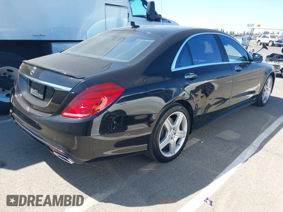 2016 Mercedes-Benz S 550 with VIN WDDUG8CB0GA223321, listed as a IAAI auction lot 42238741 with 125,654 mi miles and . Bid and sale history available at carsss.com. Image 4.